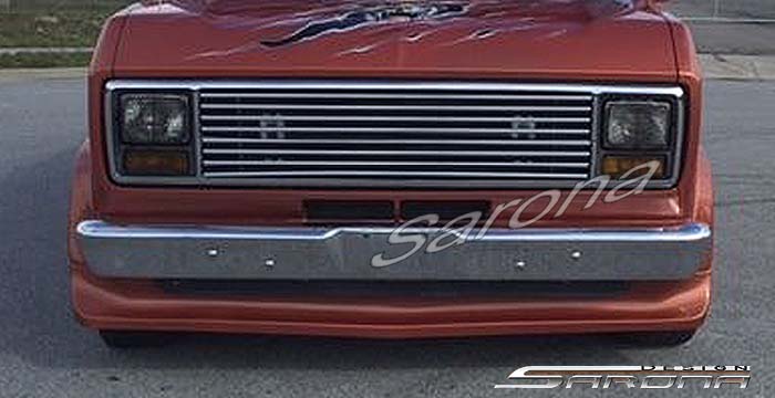 Custom Ford Econoline Van  All Styles Front Lip/Splitter (1975 - 1991) - $290.00 (Part #FD-014-FA)